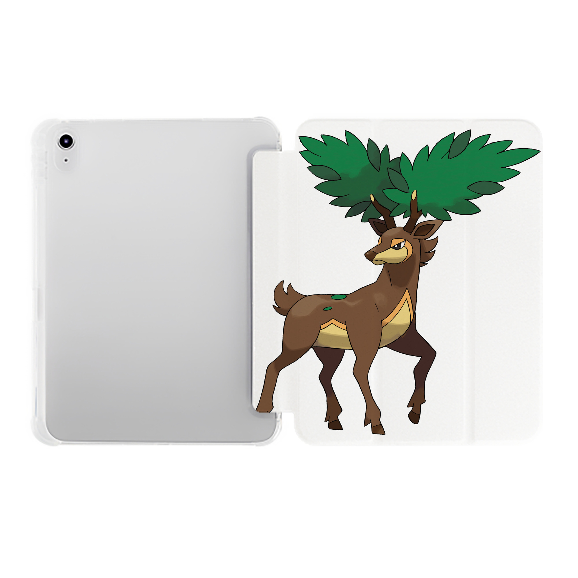 （画像用） ポケットモンスター Pokémon IPad ケース ペン収納付き 三つ折りスタンド PUレザー×シリコン 対応機種9.5/10.5/10.9インチ